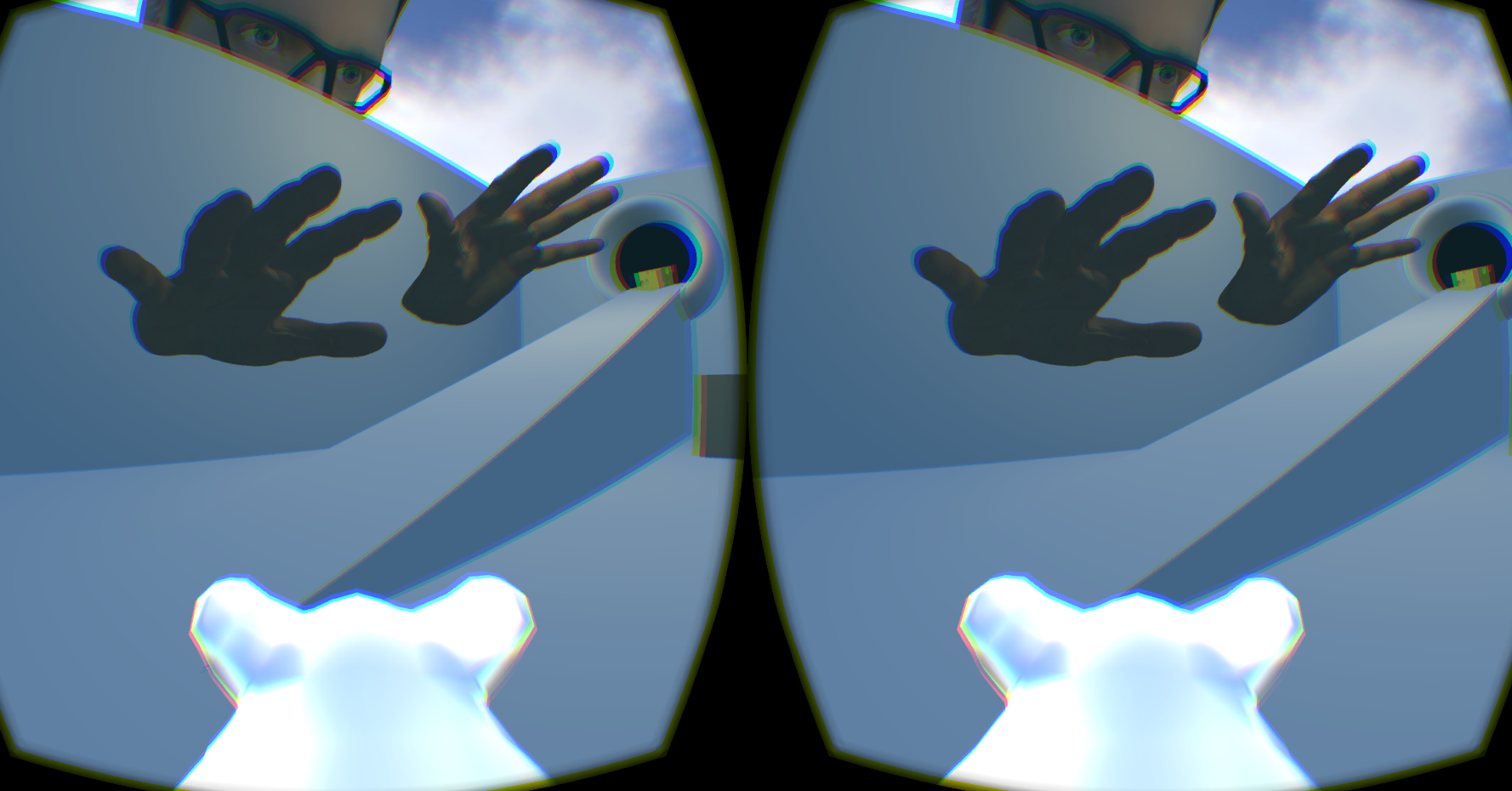 Mouse view from VR